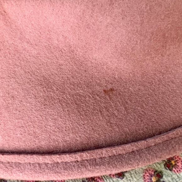 Free People 100% Wool Wide Brim Fedora Rancher Hat Tan Brown EUC - Picture 7 of 8